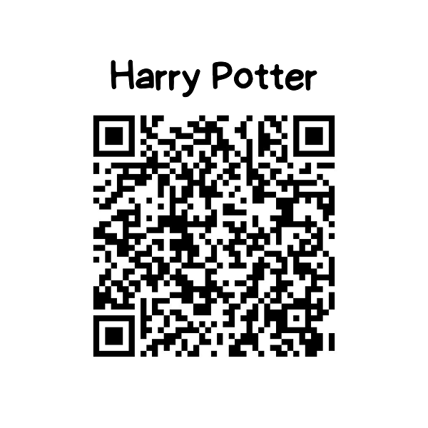 2023 12 QR Harry Potter transparent