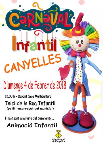 2018 02 04 CarnavalInfantilCartell