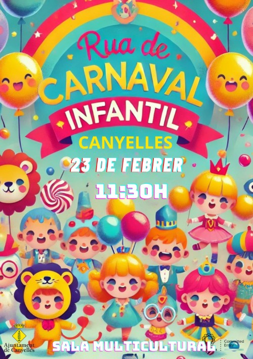 2025 02 CarnavalInfantil cartell