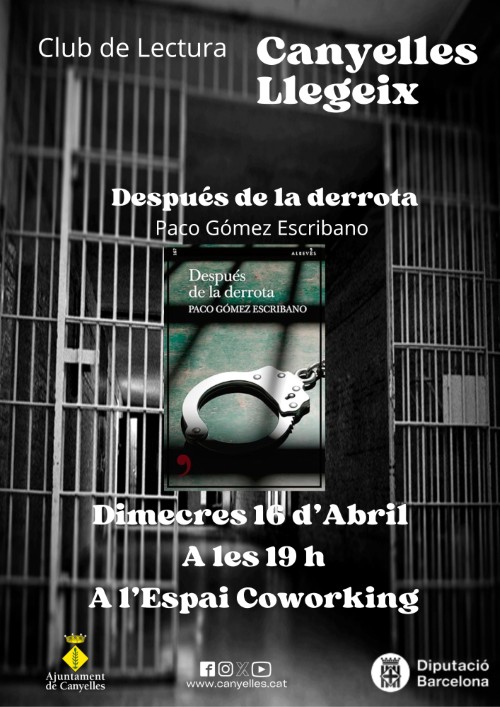 2025 04 16 Clublectura cartell