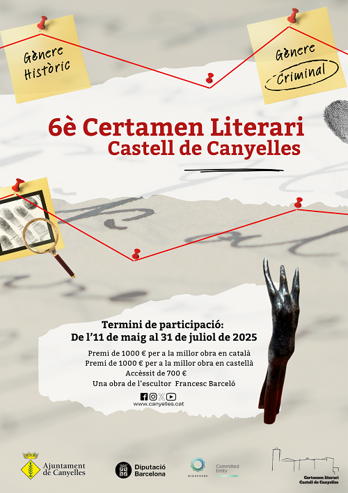 2025 05 13 6certamenliterari cartell