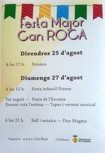 Can Roca festa