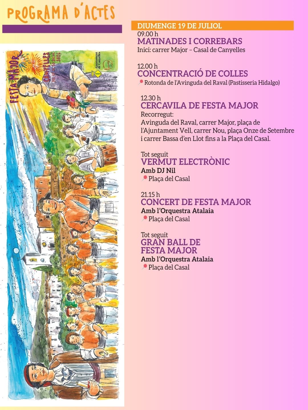 2026 07 19 diumengefestamajor