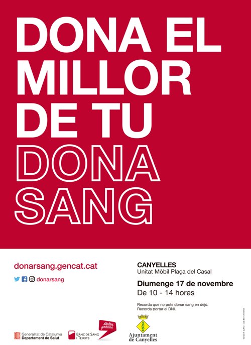 2019 11 17 donaciosang cartell