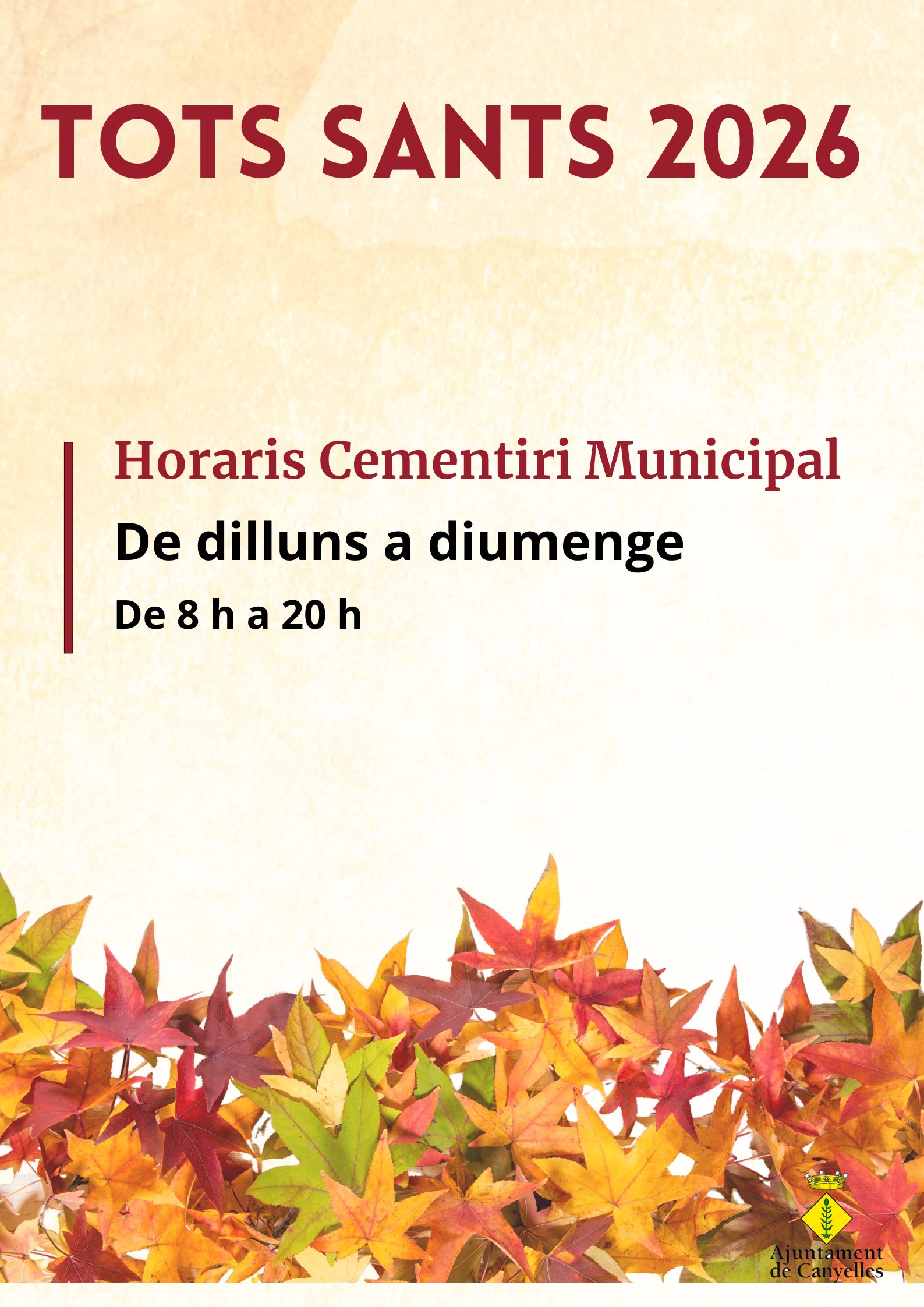 Tots Sants 2021 cartell